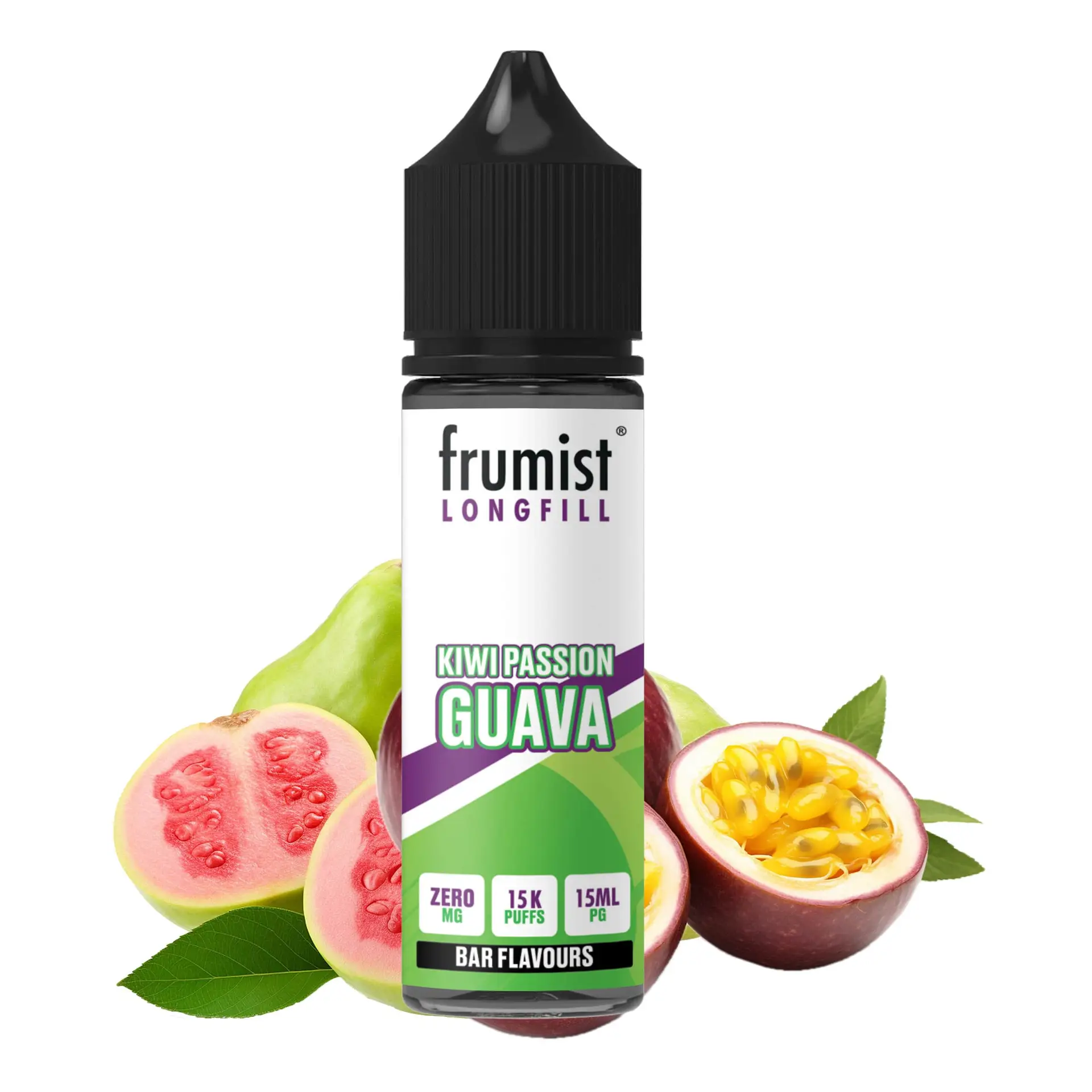FRUMIST - KIWI PASSION GUAVA 15:60ML FRUMIST - KIWI PASSION GUAVA 15/60ML - Imagen 1