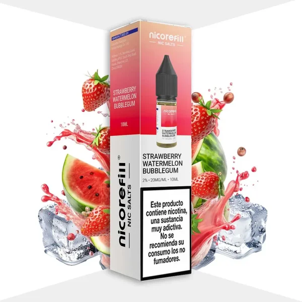 NICOREFILL- STRAWBERRY WATERMELON BUBBLEGUM