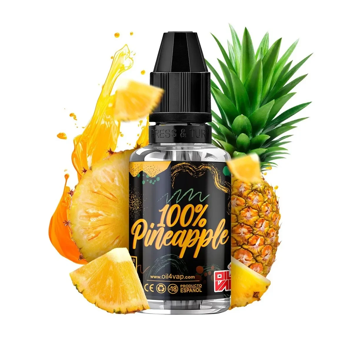 OIL 4 VAPE – 100% PINEAPPEL LONGFIL 30ML8ML OIL4VAPE – 100% PINEAPPEL LONGFIL 30ML8ML - Imagen 1