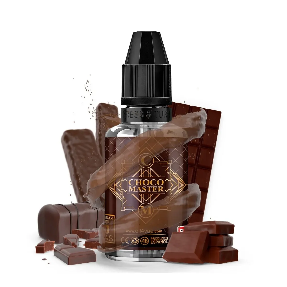 OIL4VAPE – CHOCO MASTER LONGFIL 30ML8ML OIL4VAPE – CHOCO MASTER LONGFIL 30ML\8ML - Imagen 1