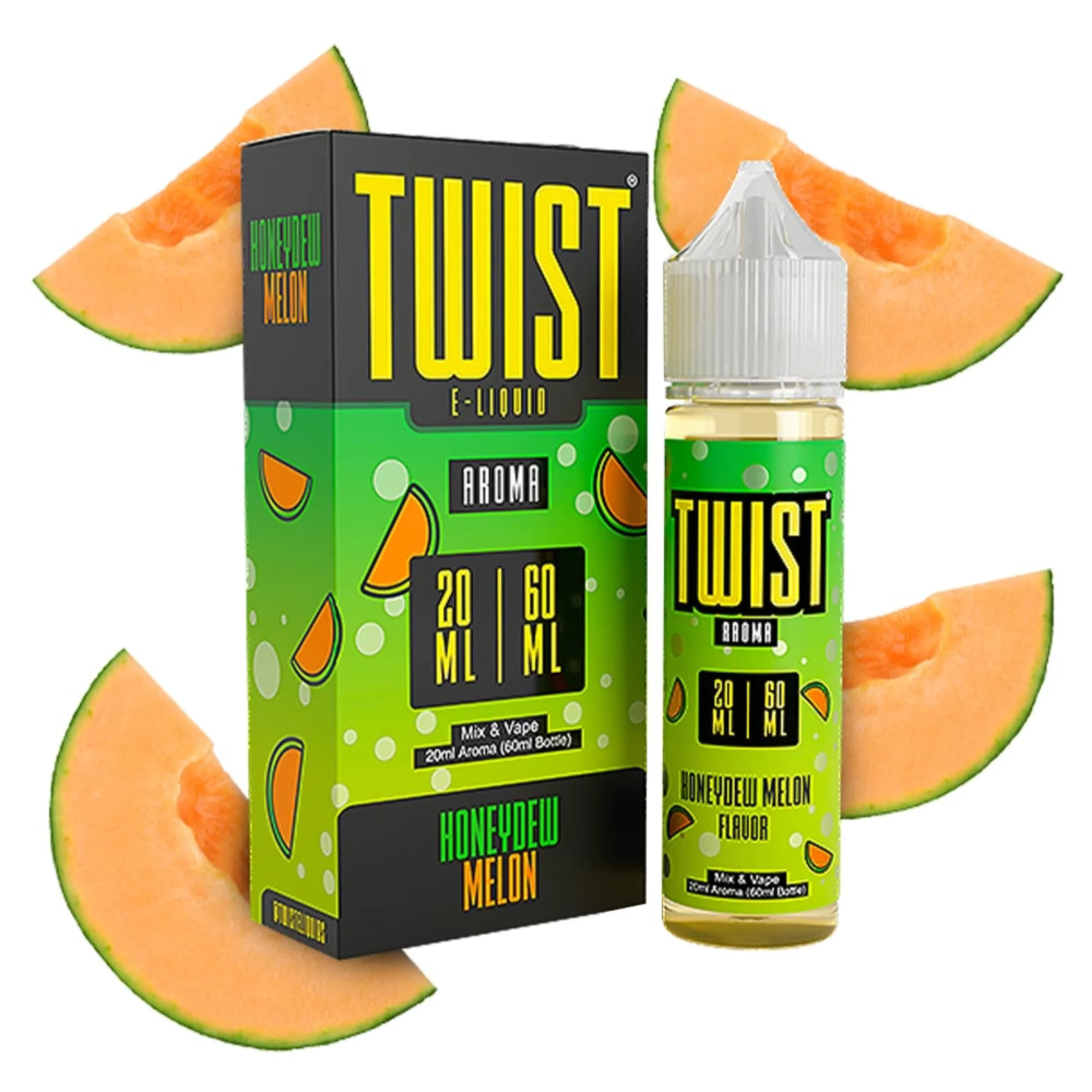 TWIST HONEYDEW MELON 20:60ML.jpg TWIST HONEYDEW MELON 20/60ML - Imagen 1