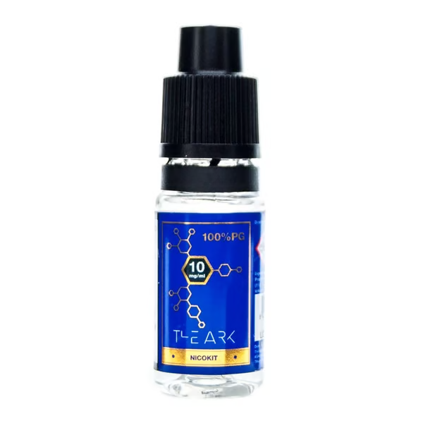 Botella de 10ml The Ark Nicokit para añadir nicotina a líquidos de vapeo
