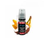 SALES DE NICOTINA POKER FRUITS BATIDO COCO PLÁTANO DROPS 10ML